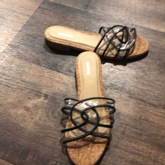 Kaanas Santorini Infinity Sandal Black Size 6 NWT - Picture 10 of 10